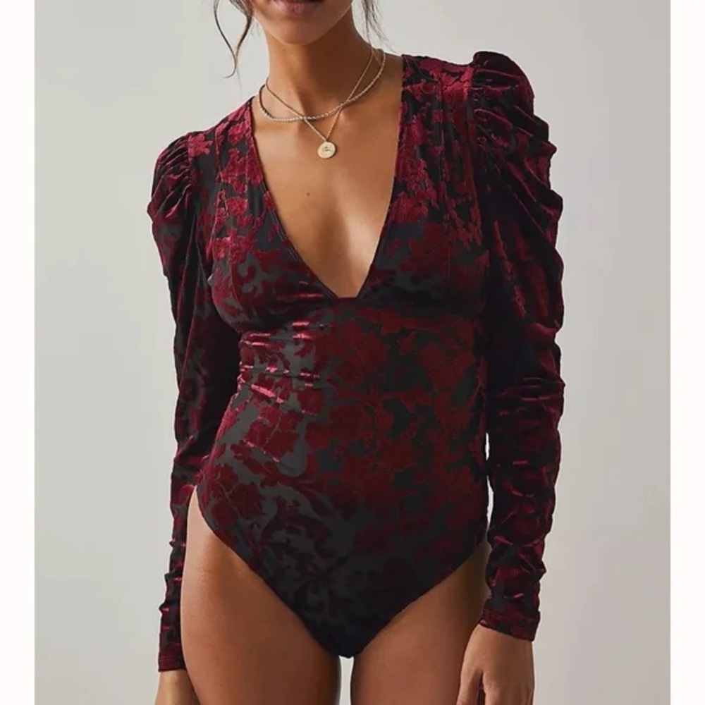 Free People Magic Hour Body Suit Small
